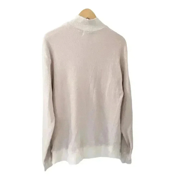 NWT Cotton Citizen Cooper Thermal Half Zip Vintage White Stone size Small - Picture 4 of 11